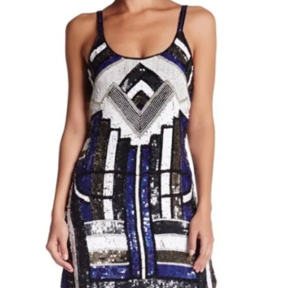 Parker- Hayden Sequin Tank Dress